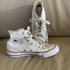Converse girls high top size 5
